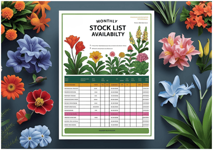 Monthly Stock List