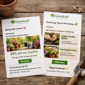 Emails from Garden Centre