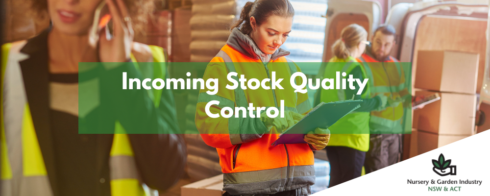 Incoming Stock Quality Control