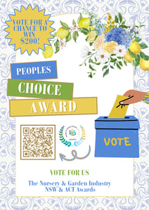 Peoples Choice Award POS Sign