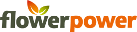flower power logo flower power logo